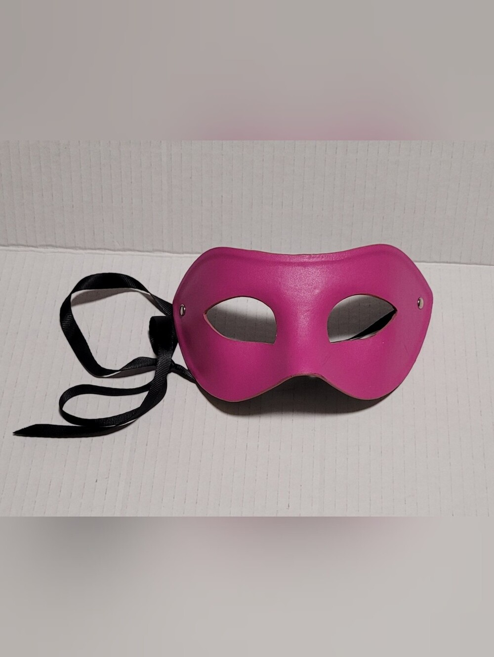 Pink Leather Mask